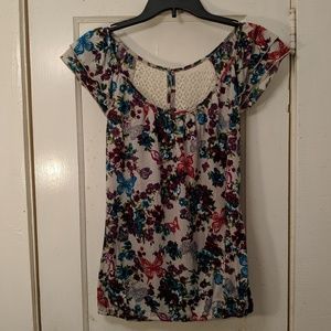 Flowy floral top